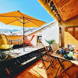 La Terrasse D'olea, Au Coeur Du Village Hébergement de vacances